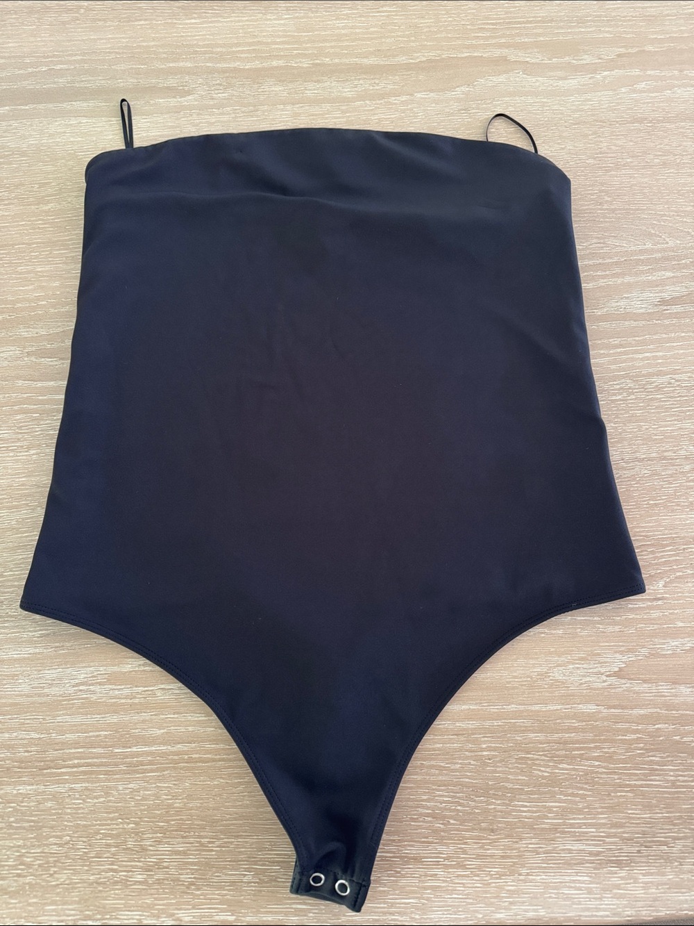Black Women’s strapless One-Piece Bodysuit